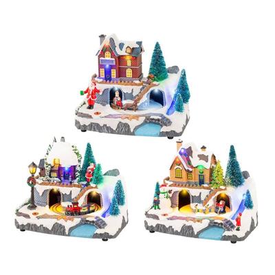 Kerstversiering Lumineo 20,8 X 16,3 X 13,9 cm (3 Stuks)