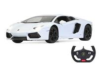 Rastar RC Lamborghini Aventador jongens 27 MHz 1:14 wit - thumbnail