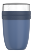 Mepal Ellipse Lunchtrommel 0,7 l Polypropyleen (PP), Roestvrijstaal Blauw 1 stuk(s) - thumbnail