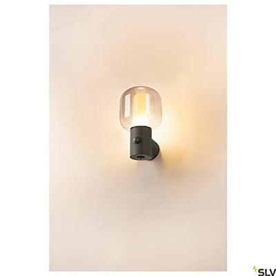 SLV BuitenlampOvalisk met bewegingssensor - 1004679
