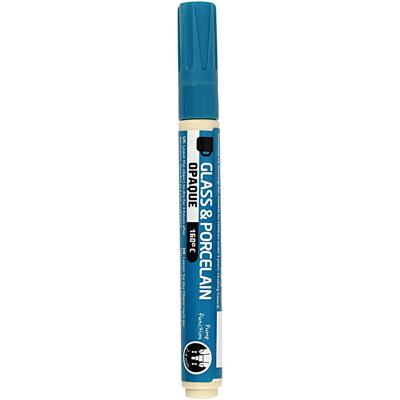 Creativ Company Glas- en porseleinstift, lijndikte 2-4 mm, dekkend, turquoise, 1 stuk
