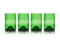 Rebottled glazen - 4-pack - green - thumbnail