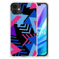 Apple iPhone 11 Shockproof Case Funky Triangle - thumbnail