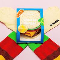 Cheeseburger sokken - thumbnail
