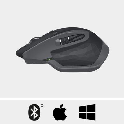 Logitech Mouse MX Master 2S Grafiet Draadloze Muis