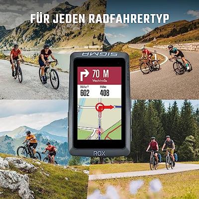 Sigma fietscomputer rox 12.1 evo gps night gray basic - thumbnail