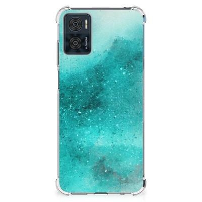 Back Cover Motorola Moto E22 | E22i Painting Blue Back Cover Motorola Moto E22 | E22i Painting Blue