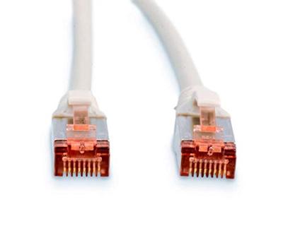 Digitus DK-1644-070 RJ45 Netwerkkabel, patchkabel CAT 6 S/FTP 7.00 m Grijs Halogeenvrij, Verdraaide paren, Snagless, Vlambestendig 1 stuk(s)