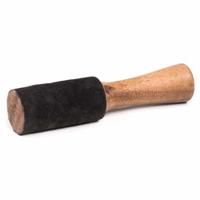 Klankschaal Stick met Zwart Suède (200 gram) - thumbnail