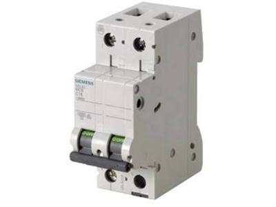 Siemens 5SL62027 5SL6202-7 Zekeringautomaat 2 A 400 V
