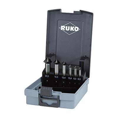 RUKO 102790EPRO Kegelverzinkboorset 6-delig 6.3 mm, 8.3 mm, 10.4 mm, 12.4 mm, 16.5 mm, 20.5 mm HSS 1 set(s)