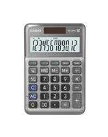 Casio MS-120FM Bureaurekenmachine Grijs Aantal displayposities: 12 werkt op batterijen, werkt op zonne-energie (b x h x d) 101 x 148.5 x 27.6 mm - thumbnail