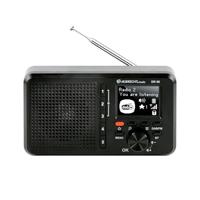 Albrecht DR 86 Radio DAB+, VHF (FM) Oplaadbaar Zwart - thumbnail
