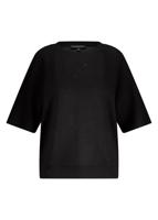 Tramontana Technical Sweat Jumper Rhinestones C12-17-601 Trui 009000 Black - thumbnail