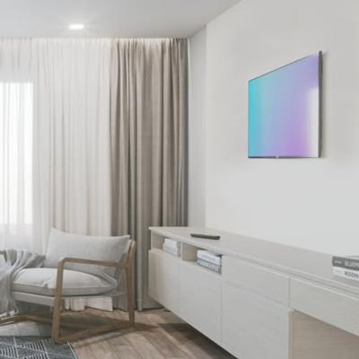 Hama tv-muurbeugel vast voor schermen tot 117 cm zwart