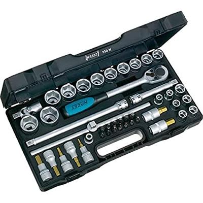 HAZET Dopsleutelset 954N | 1/2 inch (12,5 mm) vierkant hol | Buiten-zeskant-tractieprofiel, Pozidriv-profiel PZ, Kruiskop profiel PH, HAZET Dopsleutelset 954N | 1/2 inch (12,5 mm) vierkant hol | Buiten-zeskant-tractieprofiel, Pozidriv-profiel PZ, Kruiskop profiel PH,