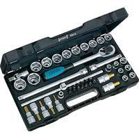 HAZET Dopsleutelset 954N | 1/2 inch (12,5 mm) vierkant hol | Buiten-zeskant-tractieprofiel, Pozidriv-profiel PZ, Kruiskop profiel PH, - thumbnail