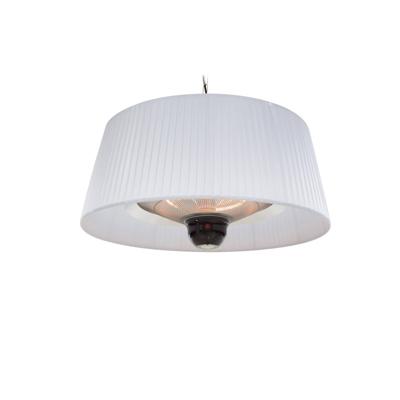 Artix 1800 watt hangende terrasverwarmer wit