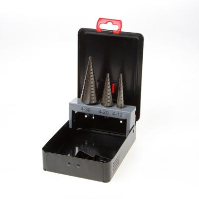 Plaatborenset hss 3dlg getr.4-30mm