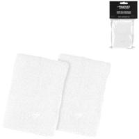 Avento sport pols zweetband wit set van 2 | 25 stuks - thumbnail