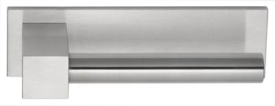 Formani Eric Kuster BOBBY EK100-G deurkruk geveerd op horizontaal schild - mat RVS