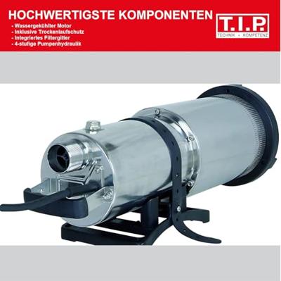 T.I.P. - Technische Industrie Produkte SubGarden 6000 AUT 30137 Dompelpomp voor schoon water 6000 l/h 43 m T.I.P. - Technische Industrie Produkte SubGarden 6000 AUT 30137 Dompelpomp voor schoon water 6000 l/h 43 m