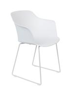 ZILT Eetkamerstoel 'Vivi', kleur Wit - thumbnail