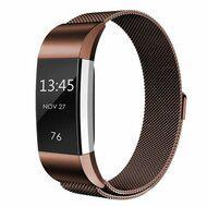Fitbit Charge 2 milanese bandje - Maat: Small - Bruin Fitbit Charge 2 milanese bandje - Maat: Small - Bruin