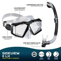 U.S. DIVERS SIDEVIEW II COMBO MASK SET - thumbnail