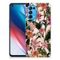OPPO Find X3 Lite | Reno5 5G TPU Case Flowers - thumbnail