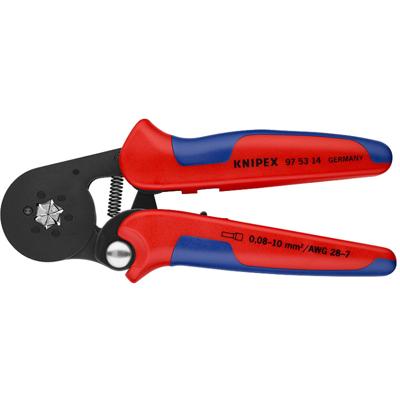 KNIPEX krimptang 975314 (rood/blauw)