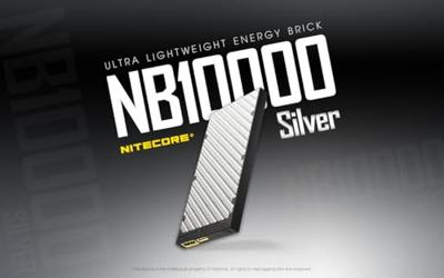 Nitecore NB10000 Zilver Powerbank