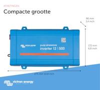 Victron Energy Phoenix 12/500 Omvormer 500 W 12 V/DC - 230 V/AC - thumbnail