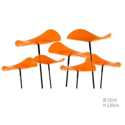 7 stuks! Zonnevangers Lucy Oranje medium 120x15 cm Cazador Del Sol - Cazador del sol