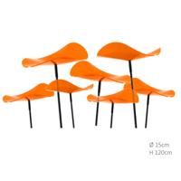 7 stuks! Zonnevangers Lucy Oranje medium 120x15 cm Cazador Del Sol - Cazador del sol - thumbnail