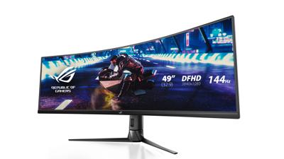 Asus XG49VQ Gaming monitor Energielabel G (A - G) 124.5 cm (49 inch) 3840 x 1080 Pixel 32:9 4 ms HDMI, DisplayPort, USB, Hoofdtelefoonaansluiting VA LED Asus XG49VQ Gaming monitor Energielabel G (A - G) 124.5 cm (49 inch) 3840 x 1080 Pixel 32:9 4 ms HDMI, DisplayPort, USB, Hoofdtelefoonaansluiting VA LED