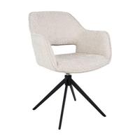 Kick draaistoel Owen - Crème - thumbnail