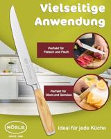 Vleesmes, 19 cm, Olijfhout - Rösle | Artesano - thumbnail