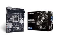 Biostar H61MHV3 moederbord Intel® H61 LGA 1155 (Socket H2) micro ATX - thumbnail
