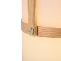 Lucide JOE - Oplaadbare Tafellamp Binnen/Buiten - Accu/Batterij - Ø 14,5 cm - LED Dimb. - 1x3W 3000K - IP44 - Wit - thumbnail