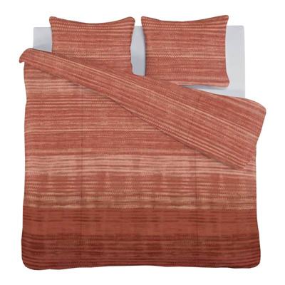 Premium Dekbedovertrek Senna Roze / Brique / Bordeaux - 240 x 220 cm