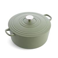 BK Bourgogne braadpan 28 cm olive green - thumbnail