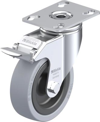 Blickle LKPA-VPA 101G-FI Zwenkwiel met rem Wieldiameter: 100 mm Draagvermogen (max.): 110 kg 1 stuk(s) Blickle LKPA-VPA 101G-FI Zwenkwiel met rem Wieldiameter: 100 mm Draagvermogen (max.): 110 kg 1 stuk(s)