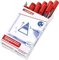 Whiteboardmarker edding 363 schuin 1-5mm rood | 10 stuks - thumbnail