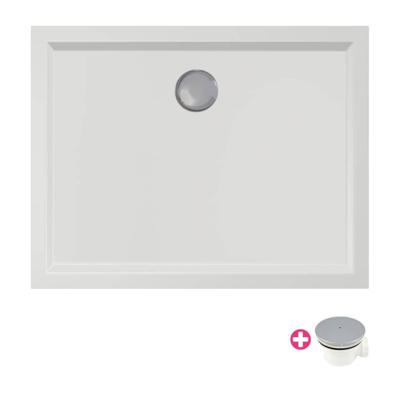 Xenz Mariana douchebak - 90x70x7 - Acryl - wit 6930-01