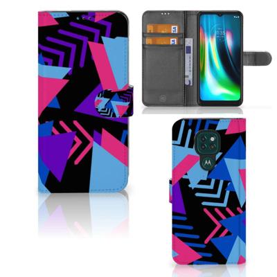 Motorola Moto G9 Play | E7 Plus | Book Case | Funky Triangle