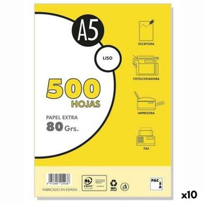 Papier Pacsa EXTRA Wit A5 500 Lakens (10 Stuks)