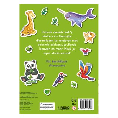 Rebo Publishers Dieren - stickerplezier Rebo Publishers Dieren - stickerplezier