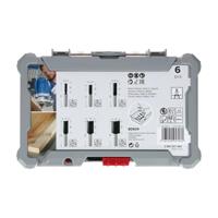 Groeffreesset, 6 mm schacht, 6-delig Bosch Professional NEW-22331 - thumbnail