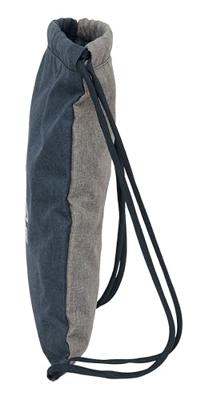 Rugtas met Koordjes Kappa Dark navy Grijs Marineblauw 35 x 40 x 1 cm Rugtas met Koordjes Kappa Dark navy Grijs Marineblauw 35 x 40 x 1 cm